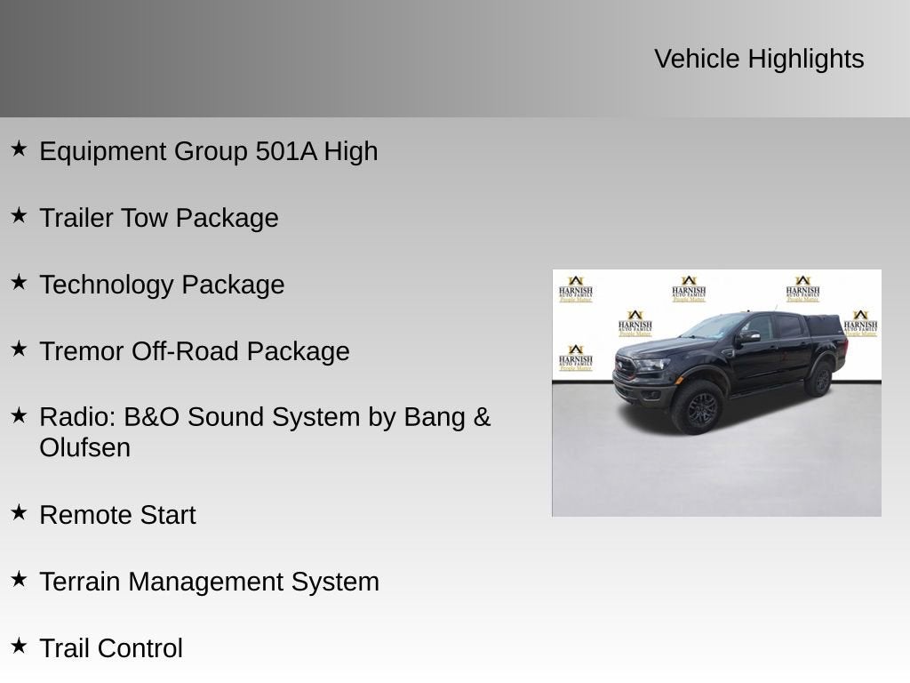 2022 Ford Ranger LARIAT