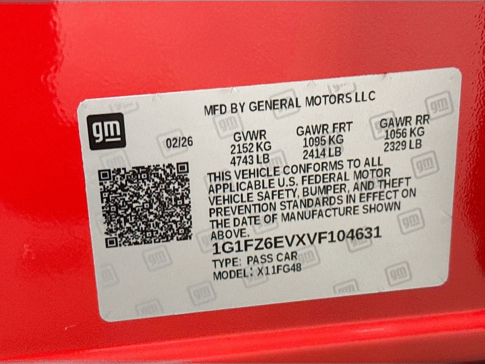 2027 Chevrolet Bolt RS