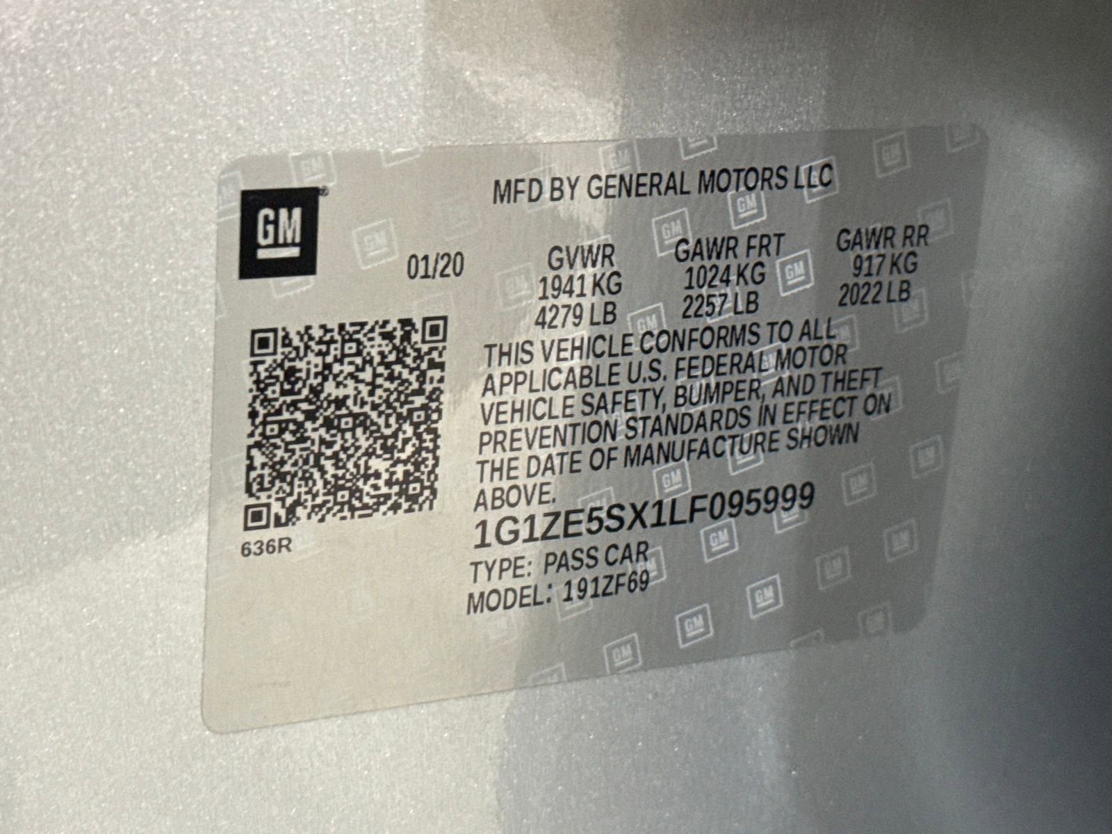 2020 Chevrolet Malibu Premier