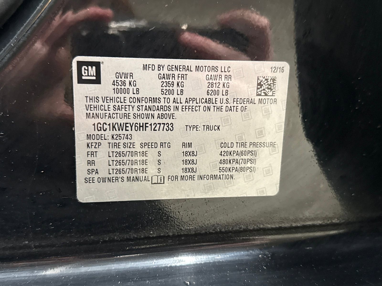 2017 Chevrolet Silverado 2500 HD LTZ