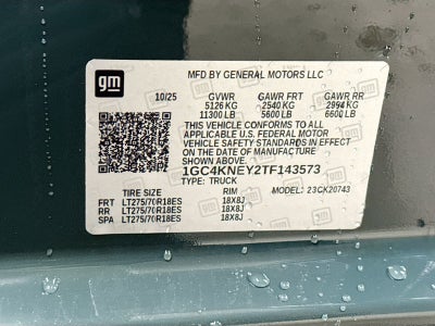 2026 Chevrolet Silverado 2500 HD LT