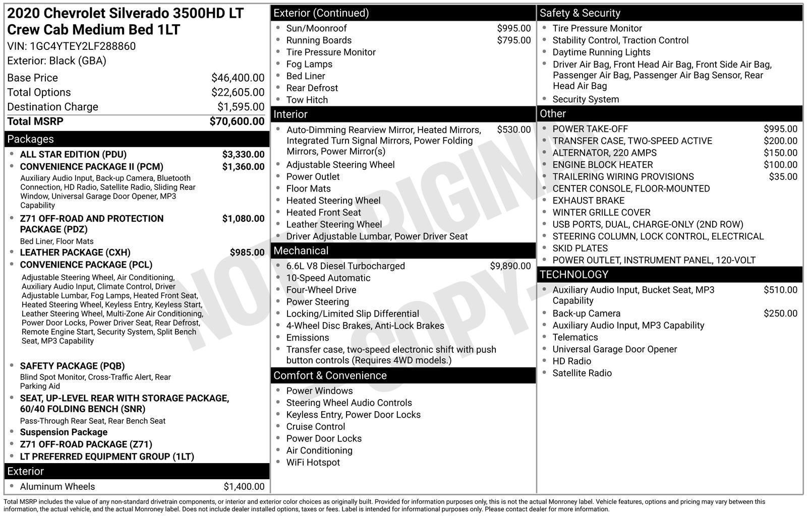 2020 Chevrolet Silverado 3500 HD LT