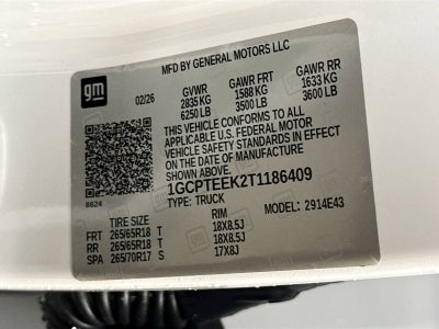 2026 Chevrolet Colorado Trail Boss