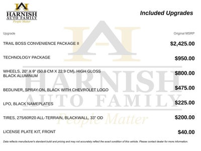 2026 Chevrolet Colorado Trail Boss