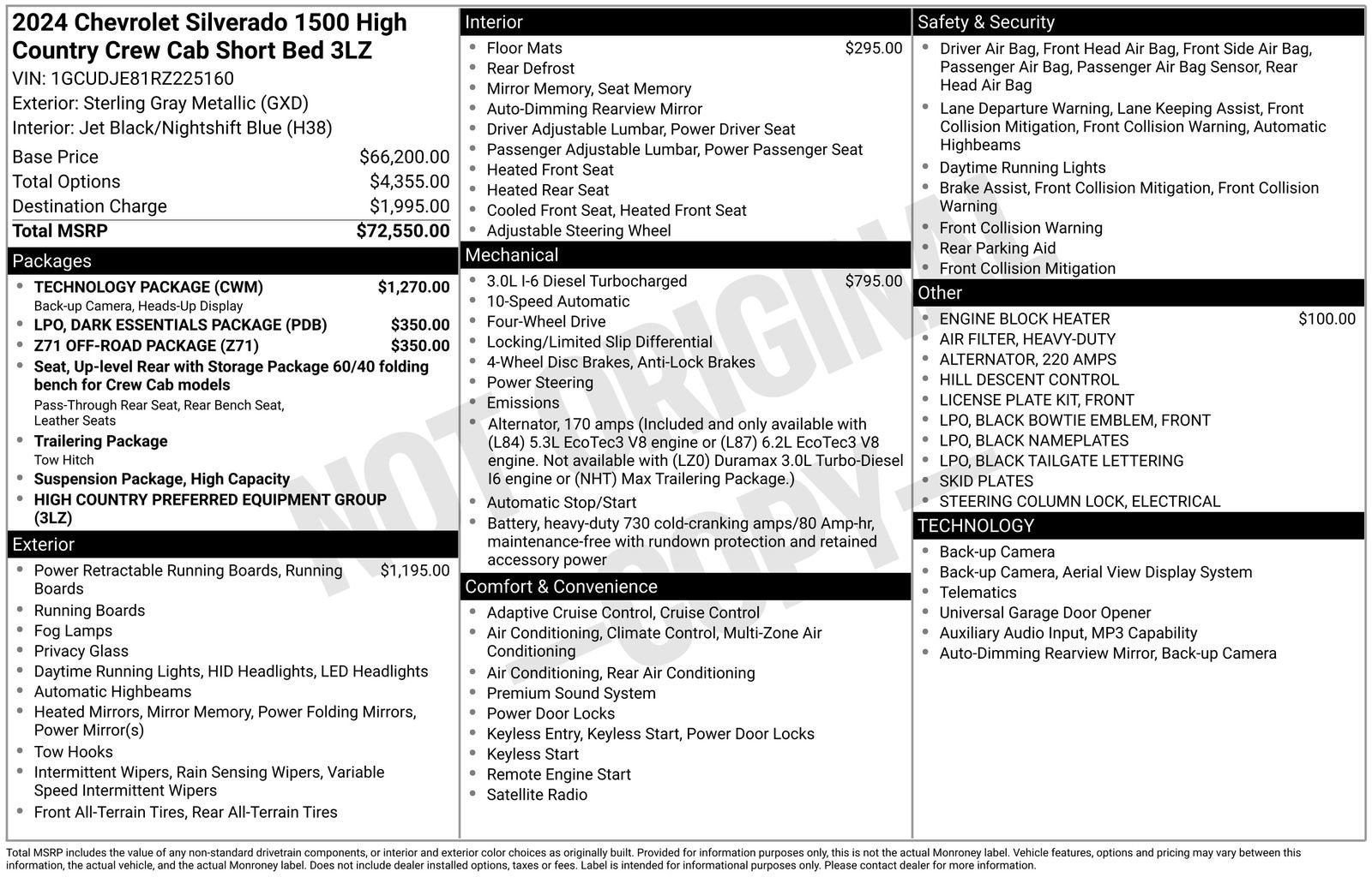2024 Chevrolet Silverado 1500 High Country