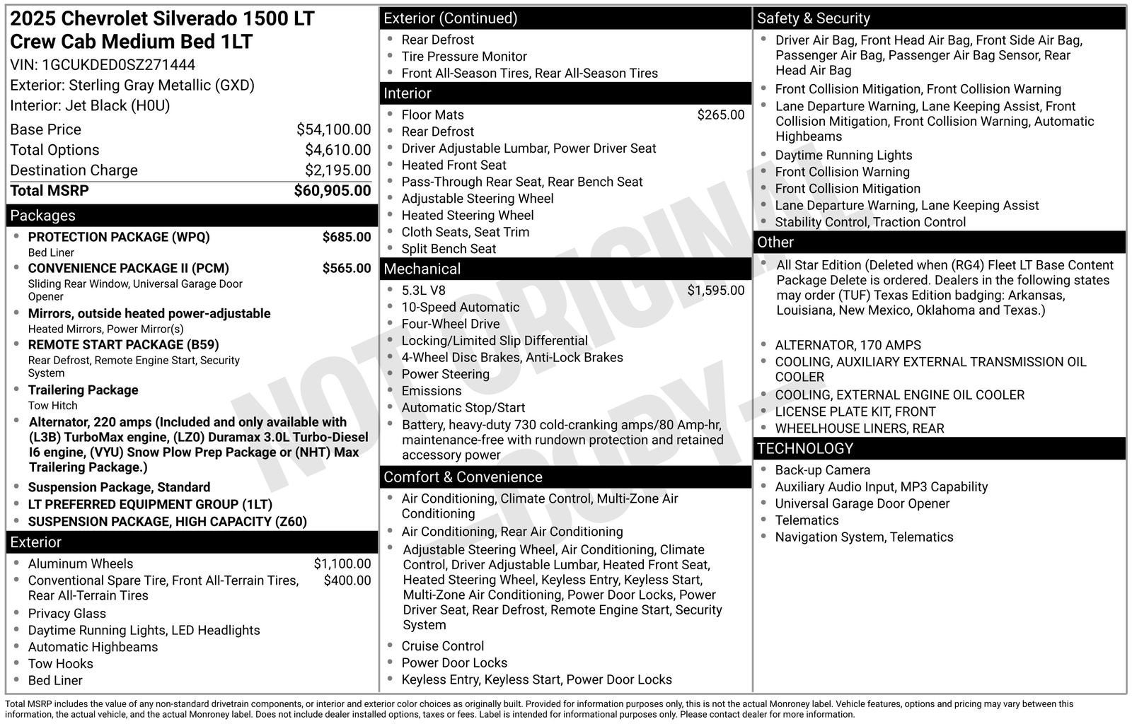 2025 Chevrolet Silverado 1500 LT