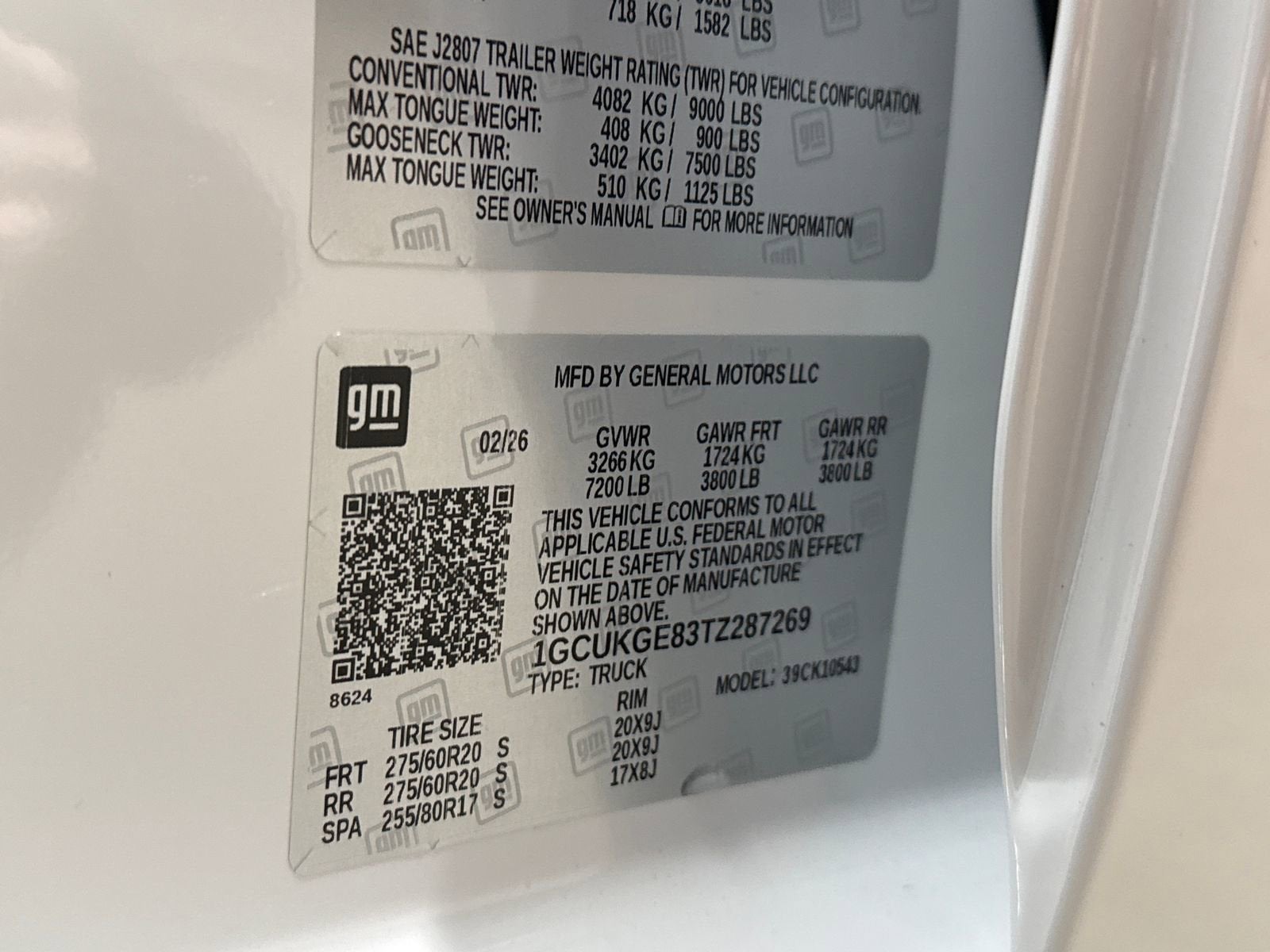 2026 Chevrolet Silverado 1500 LTZ