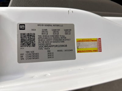 2024 Chevrolet Express Cargo 2500 WT