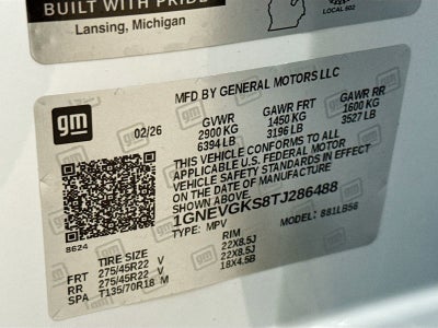 2026 Chevrolet Traverse LT