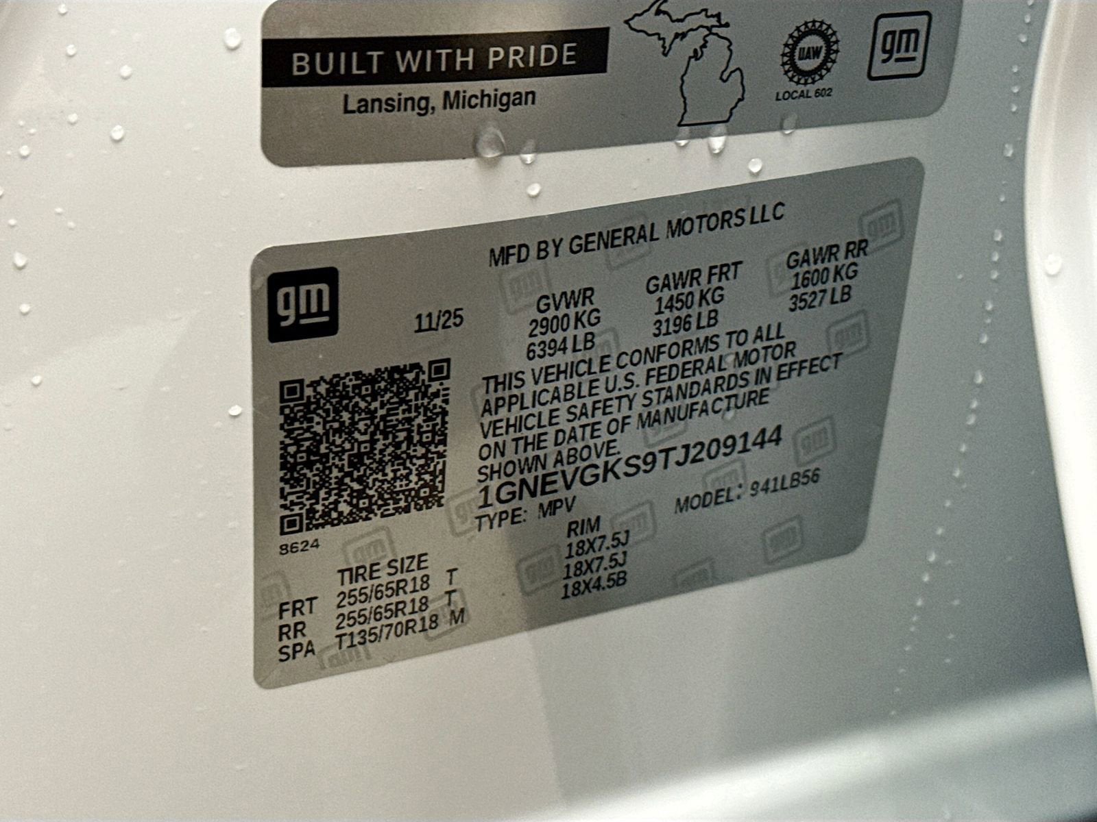 2026 Chevrolet Traverse LT