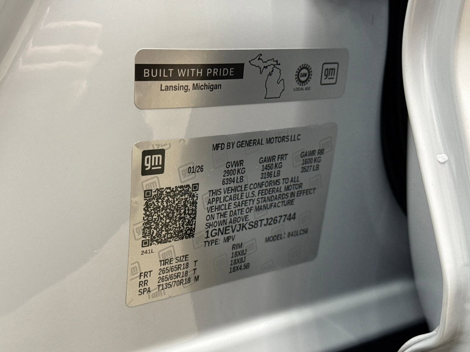 2026 Chevrolet Traverse Z71