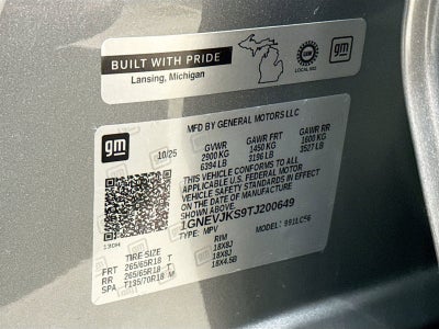 2026 Chevrolet Traverse Z71