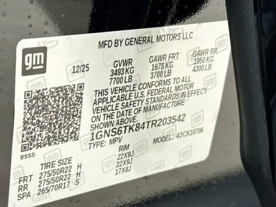 2026 Chevrolet Tahoe High Country