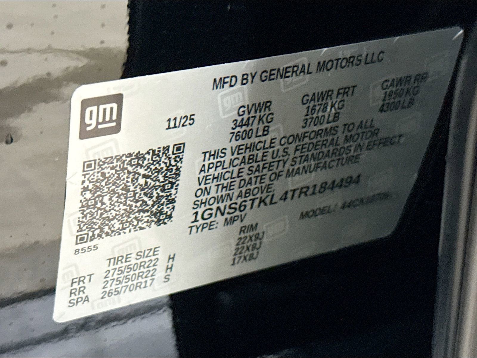 2026 Chevrolet Tahoe High Country