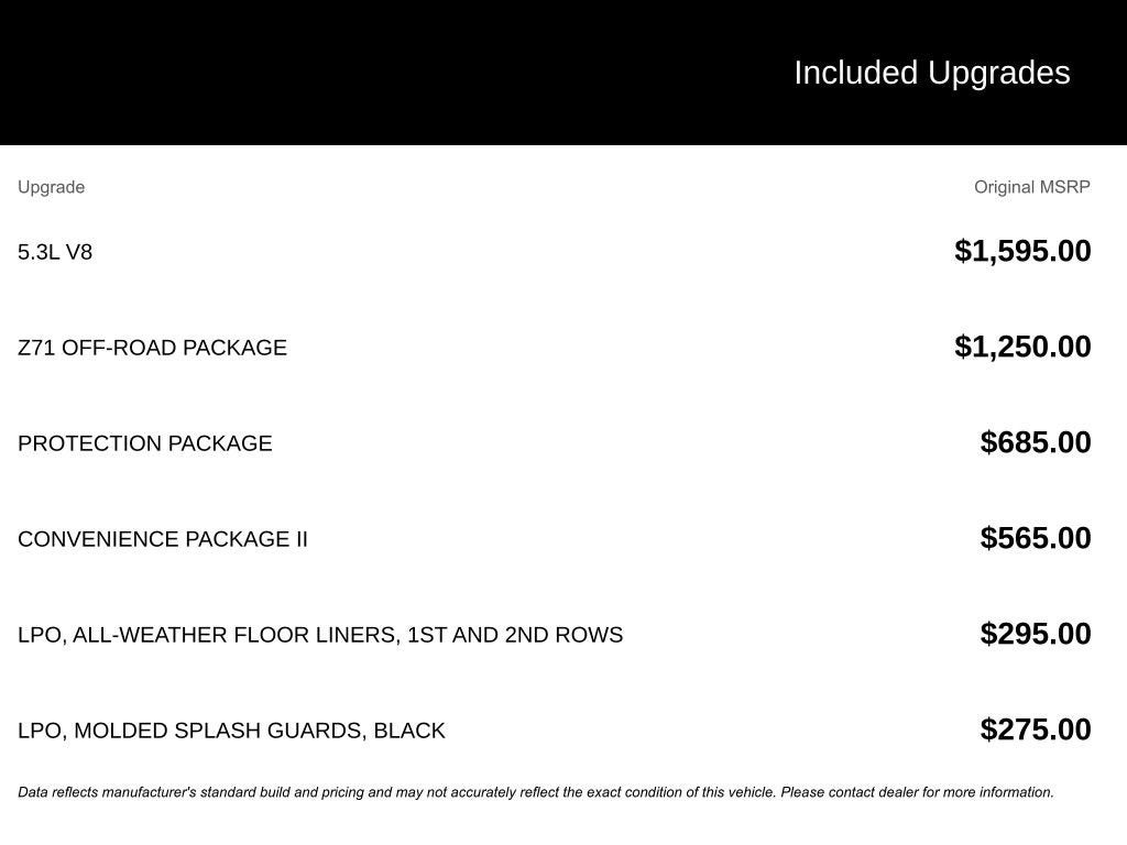 2026 Chevrolet Silverado 1500 LT