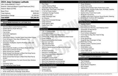 2024 Jeep Compass Latitude