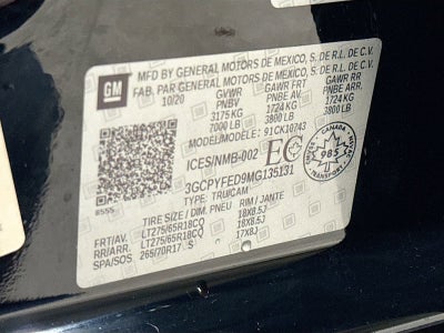 2021 Chevrolet Silverado 1500 LT Trail Boss