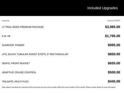 2026 Chevrolet Silverado 1500 LT Trail Boss