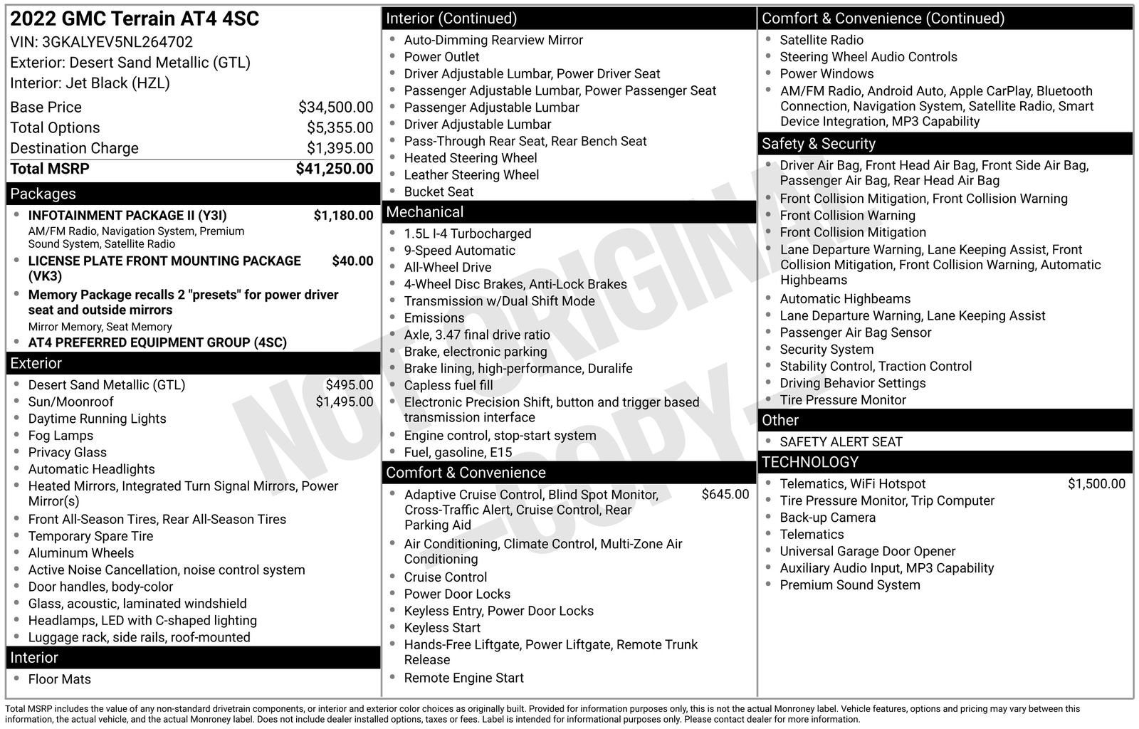 2022 GMC Terrain AT4