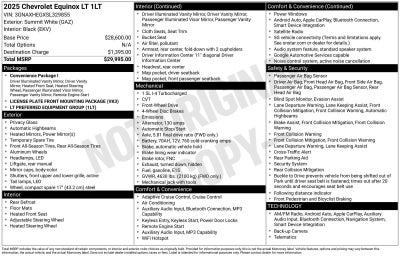 2025 Chevrolet Equinox LT