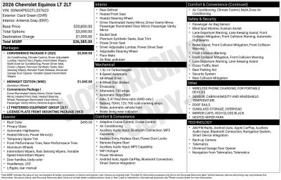 2026 Chevrolet Equinox LT