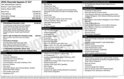 2026 Chevrolet Equinox LT