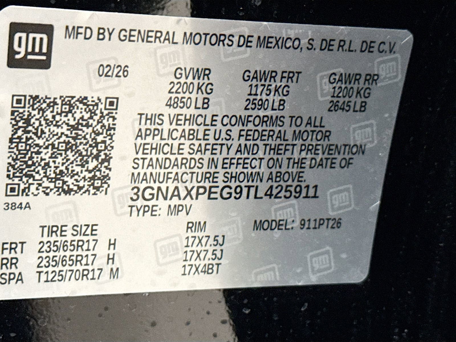 2026 Chevrolet Equinox LT