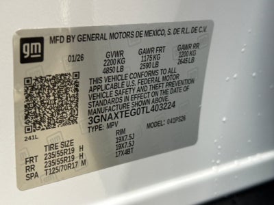 2026 Chevrolet Equinox RS