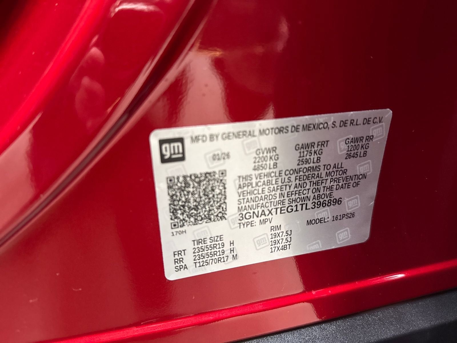 2026 Chevrolet Equinox RS