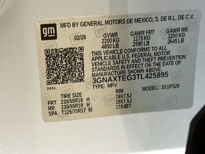 2026 Chevrolet Equinox RS