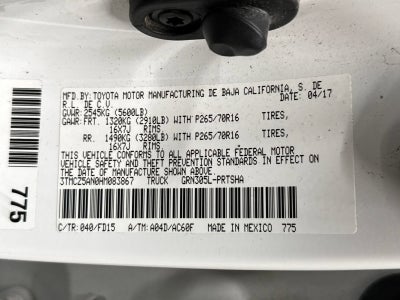 2017 Toyota Tacoma TRD Off Road