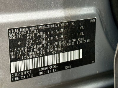 2024 Toyota RAV4 Hybrid XLE