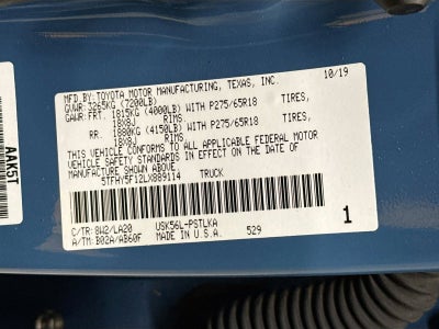 2020 Toyota Tundra Limited