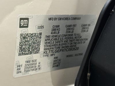 2026 Chevrolet Trax 1RS