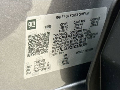 2026 Chevrolet Trax 2RS