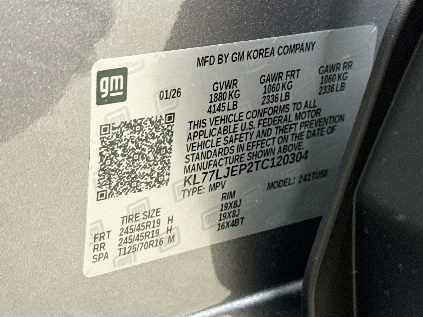 2026 Chevrolet Trax 2RS