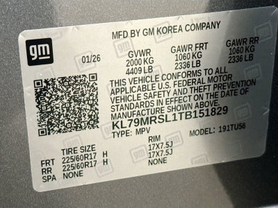 2026 Chevrolet Trailblazer LT