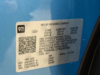 2026 Chevrolet Trailblazer RS