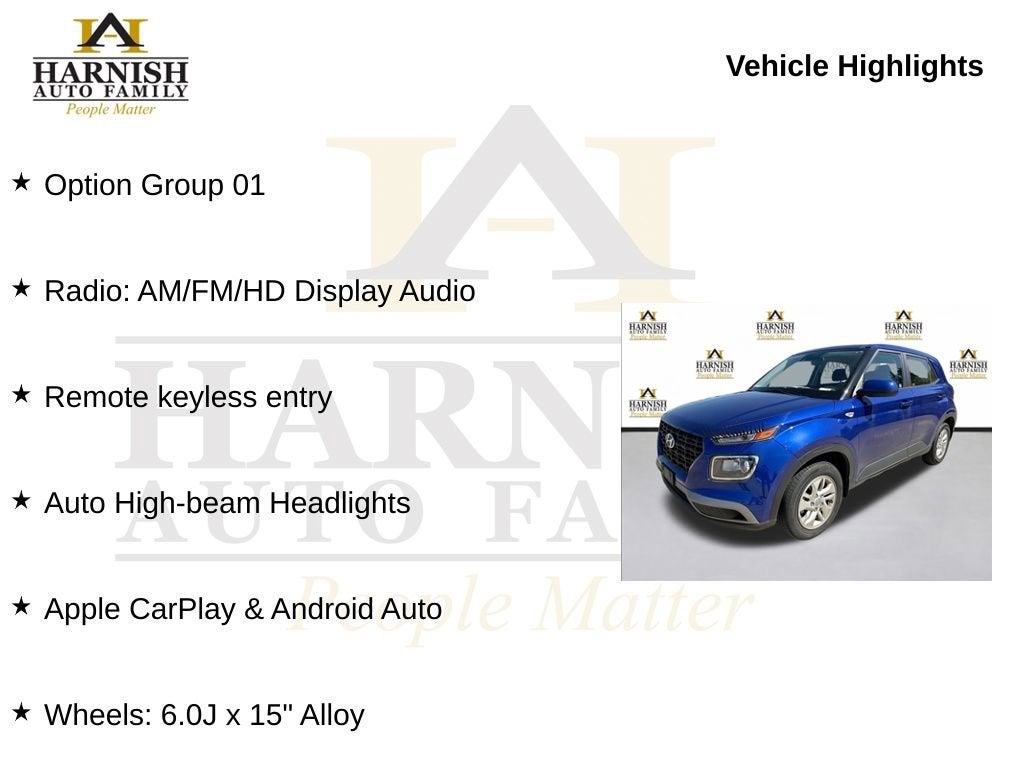 2021 Hyundai Venue SE