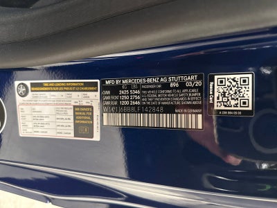 2020 Mercedes-Benz AMG® E 53 4MATIC®