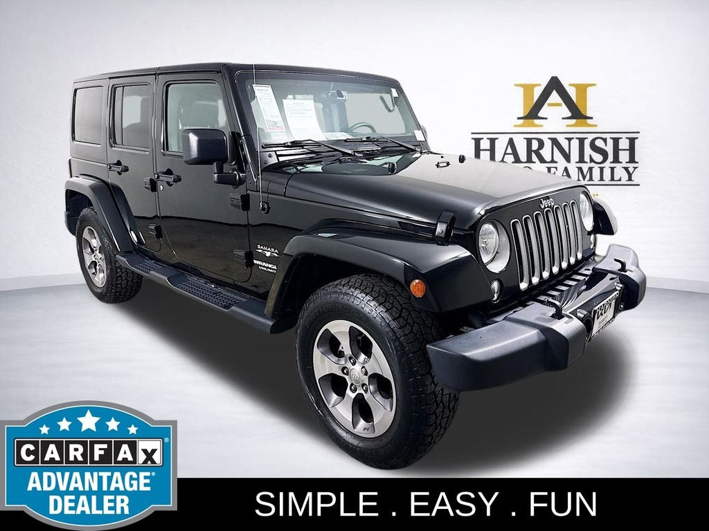 2016 Jeep Wrangler Unlimited Sahara