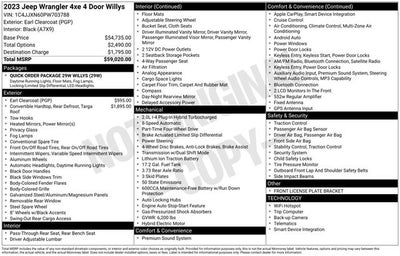 2023 Jeep Wrangler Willys 4xe