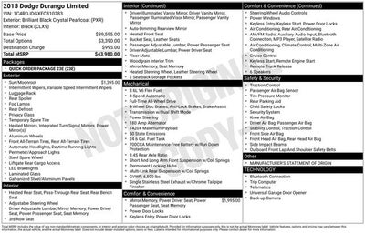 2015 Dodge Durango Limited