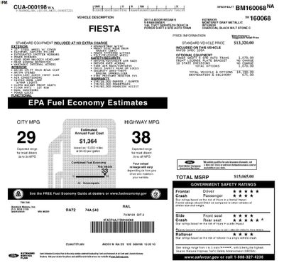 2011 Ford Fiesta S