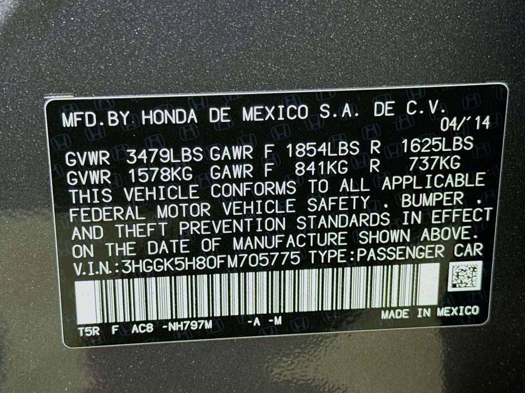 2015 Honda Fit EX-L
