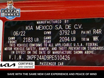 2023 Kia Forte LXS