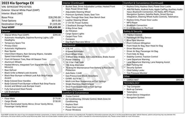 2023 Kia Sportage EX