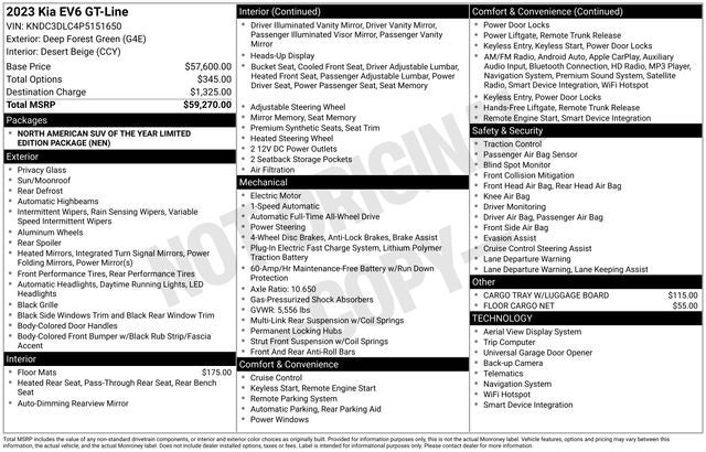 2023 Kia EV6 GT-Line