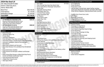 2024 Kia Soul LX TECH