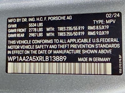 2024 Porsche Macan Base